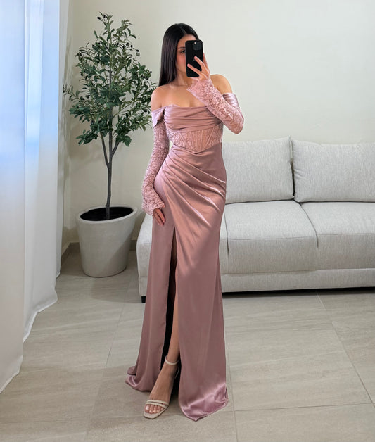 Vestido Ada Mauve