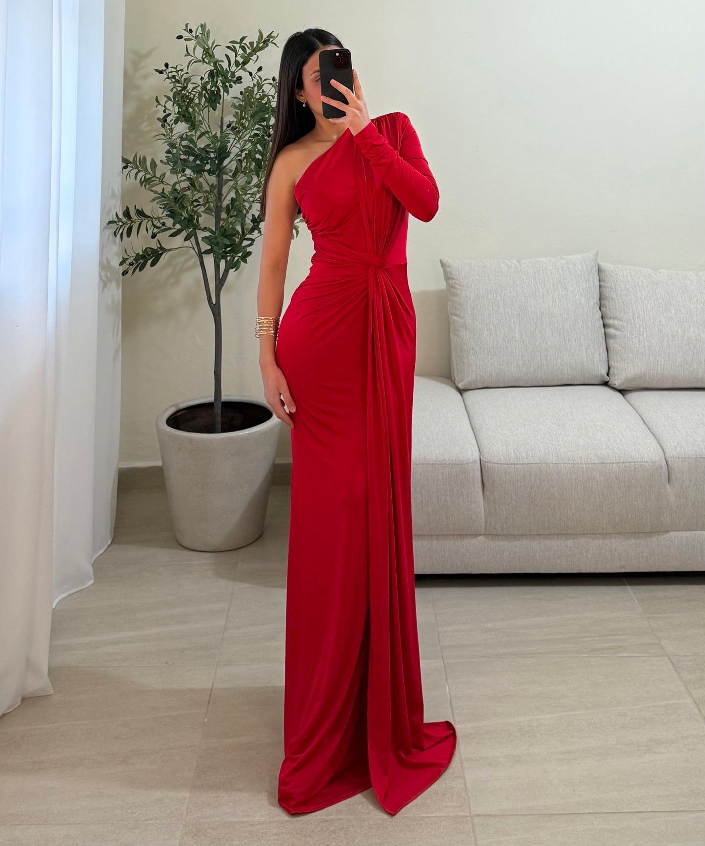 Vestido Janeth Rojo