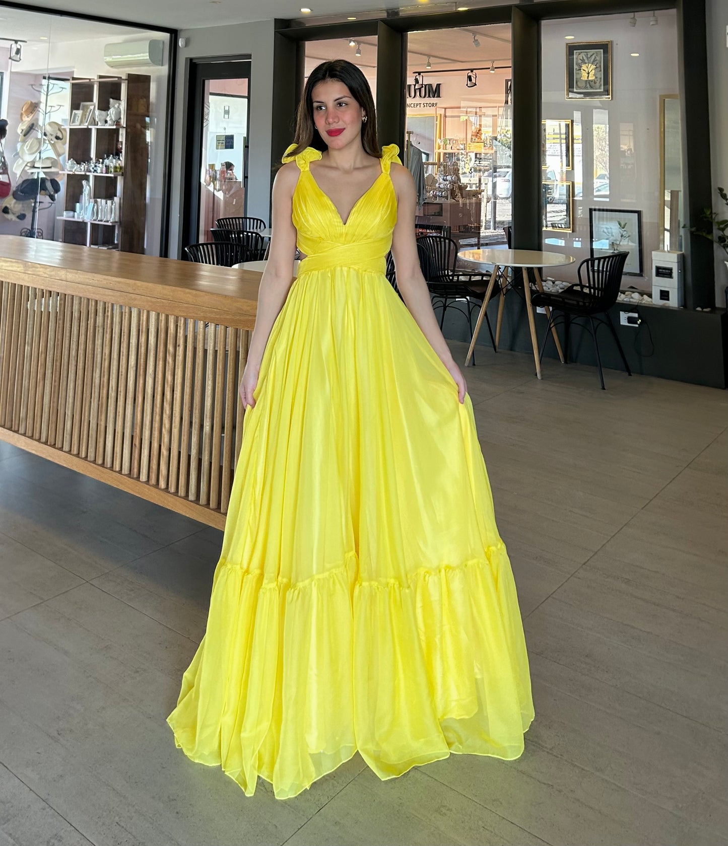 Vestido Bella Amarillo