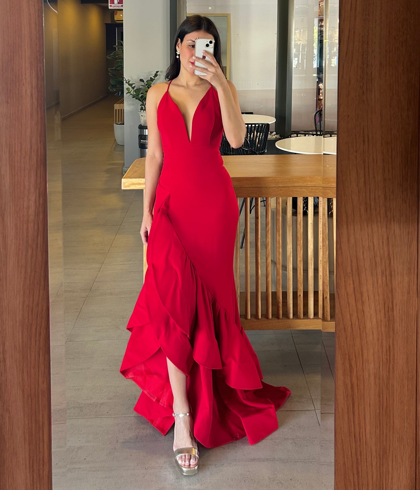 Vestido Flamenco Rojo