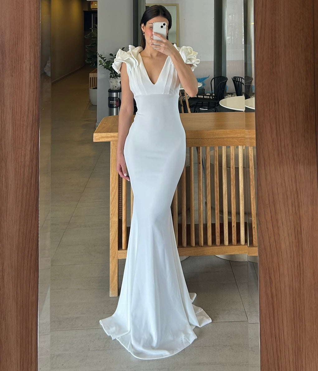 Vestido Elda Blanco