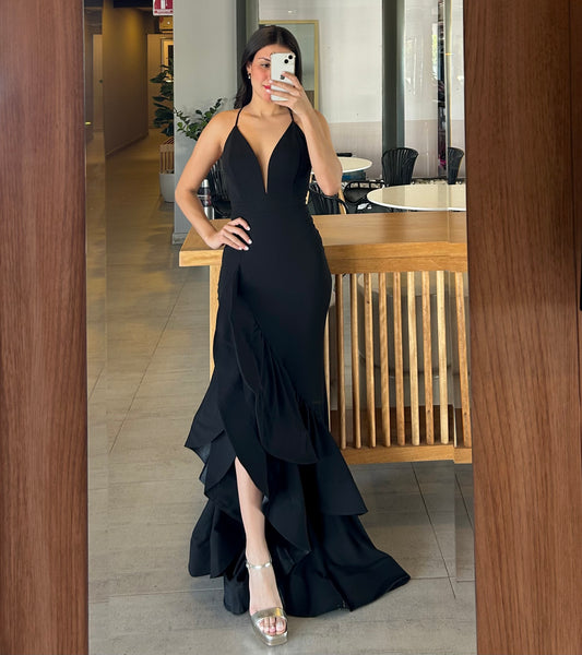 Vestido Flamenco Negro