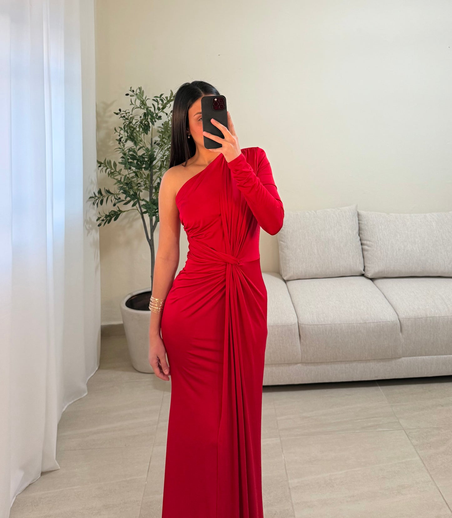 Vestido Janeth Rojo