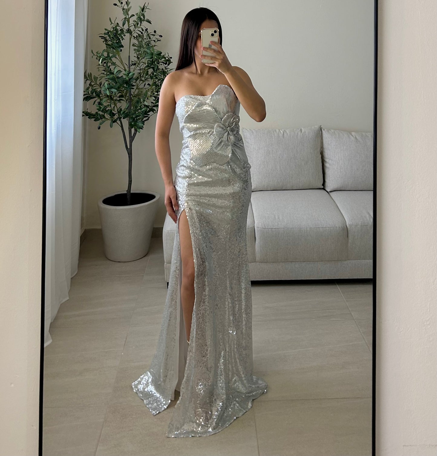 Vestido Stella Plata