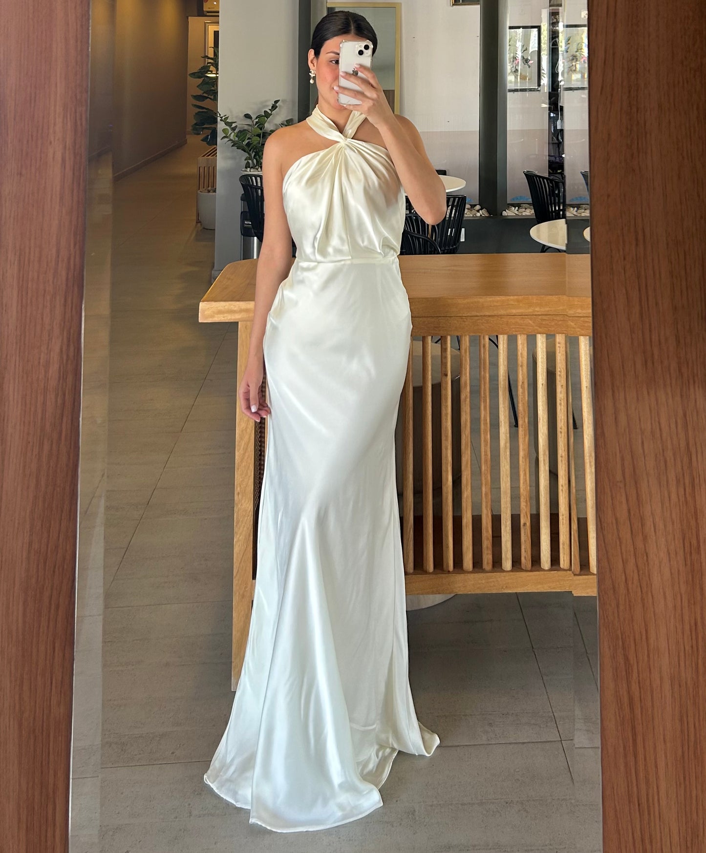 Vestido Singapur Ivory