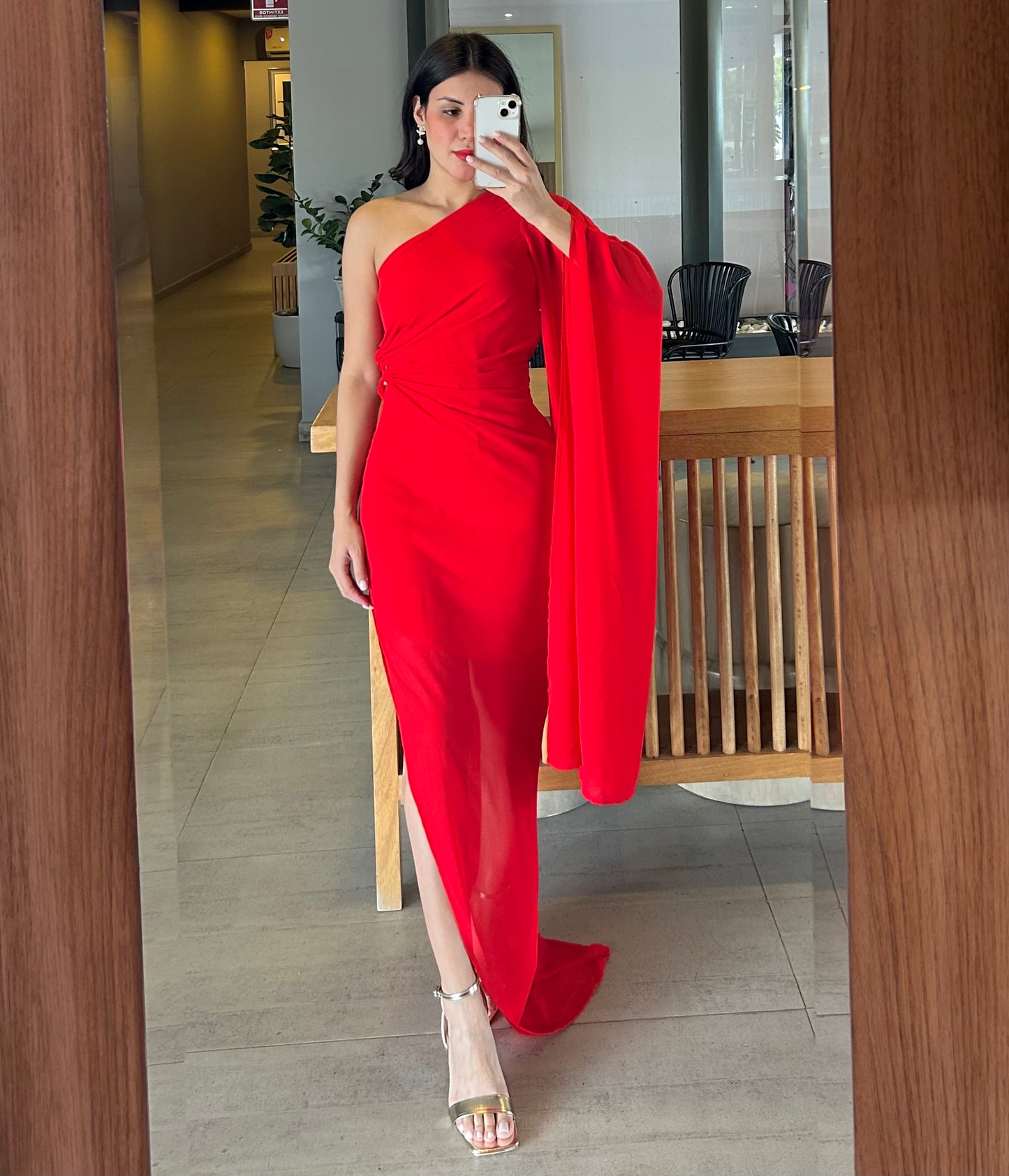 Vestido Elia Rojo